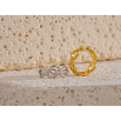 Sterling Chain Cartilage Cuff - Stella Sage