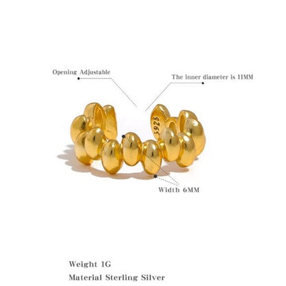 Sterling Samba Cartilage Cuff - Stella Sage