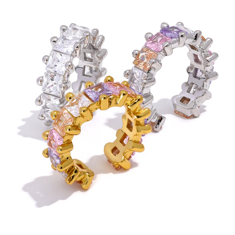 Sterling Sparkle Cartilage Cuff - Stella Sage