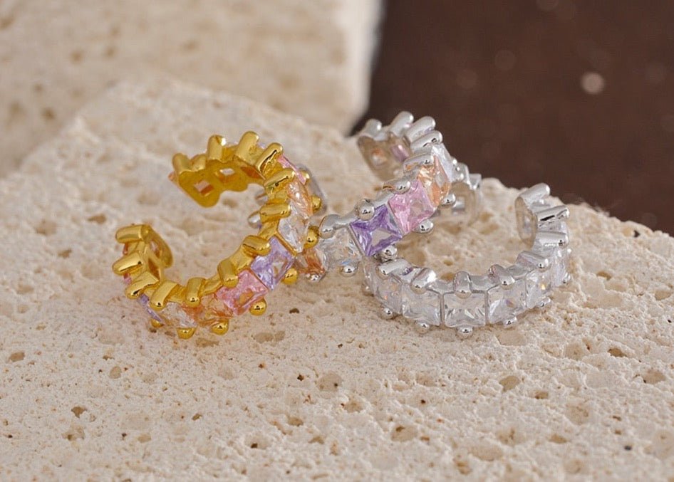 Sterling Sparkle Cartilage Cuff - Stella Sage