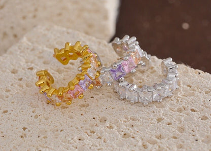 Sterling Sparkle Cartilage Cuff - Stella Sage