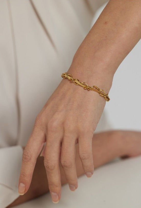Threaded Chain Bracelet - Stella Sage