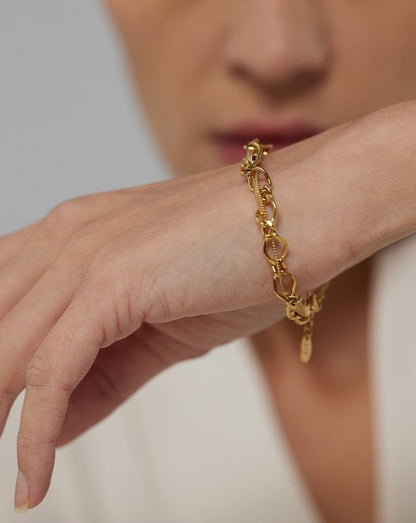 Threaded Chain Bracelet - Stella Sage
