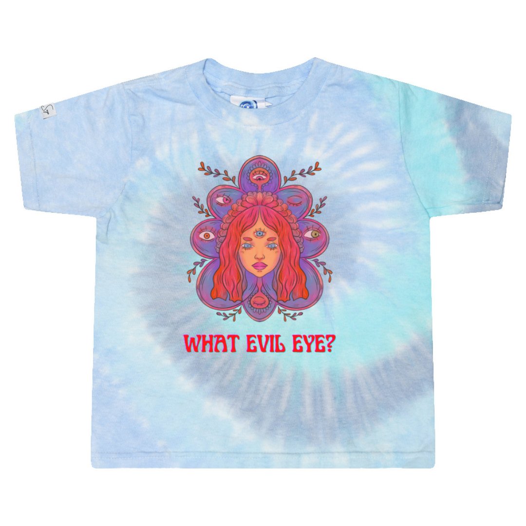 What Evil Eye? Lagoon Tie-Dye Cropped Tee - Stella Sage